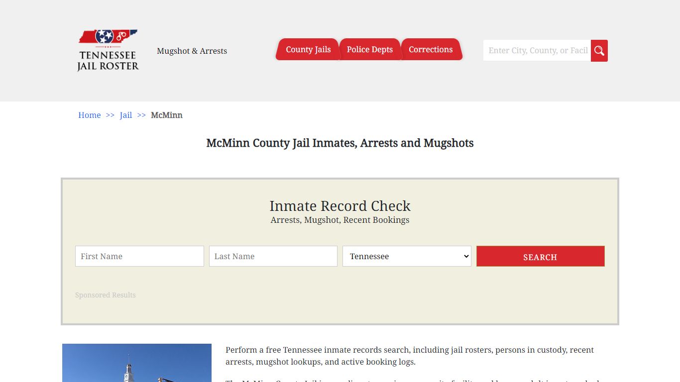 McMinn County Jail Inmates, Arrests and Mugshots